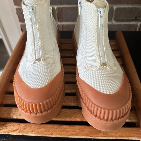 Silent D Free People rocker Women’s chunky fashion sneaker - Picture 9 of 10